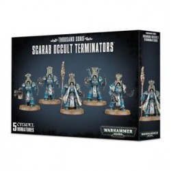THOUSAND SONS SCARAB OCCULT TERMINATORS - WARHAMMER 40000